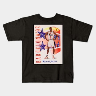 BASKETBALLART -JORDAN CARD 44 Kids T-Shirt